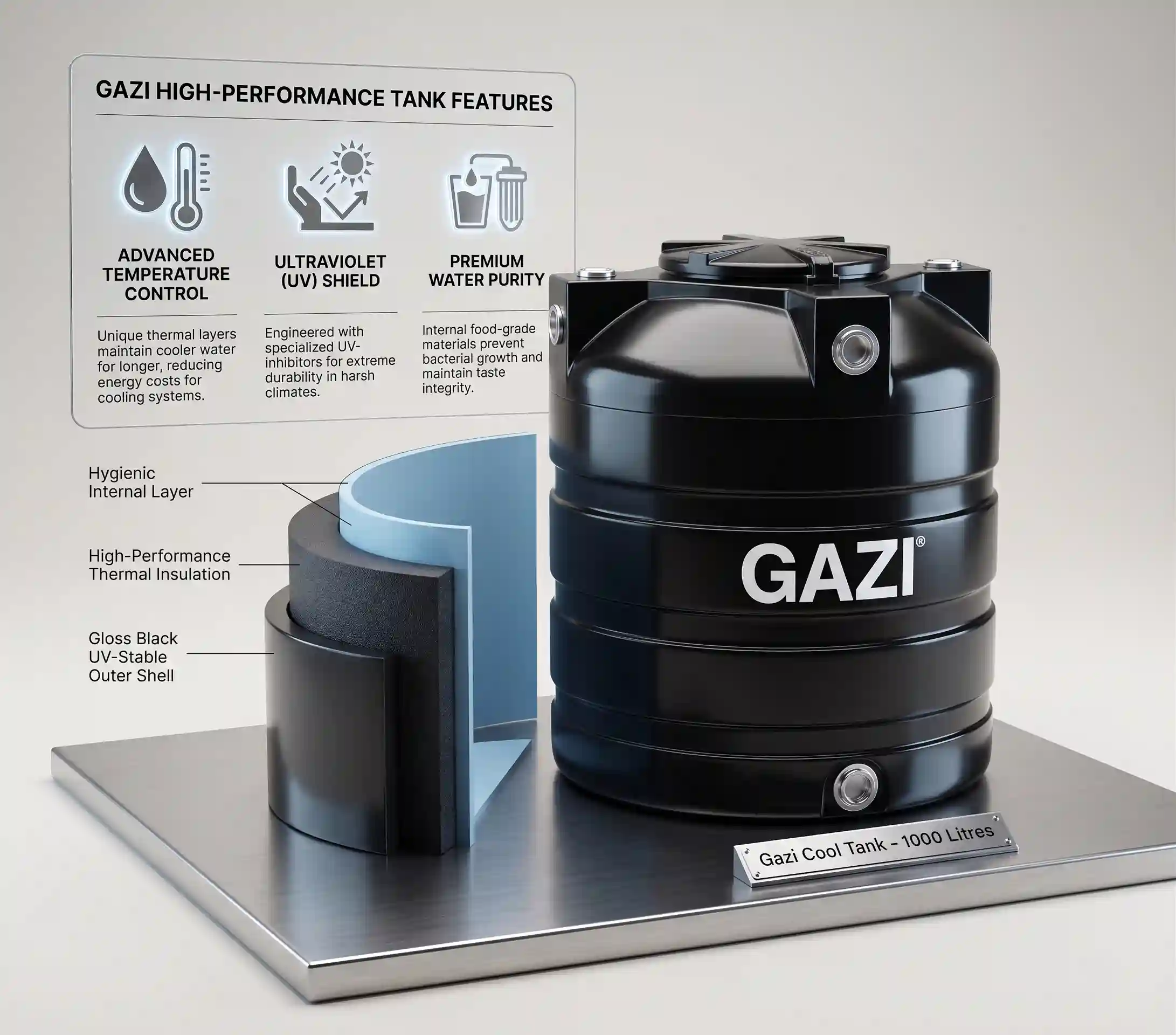 1000 Litter Tank Gazi