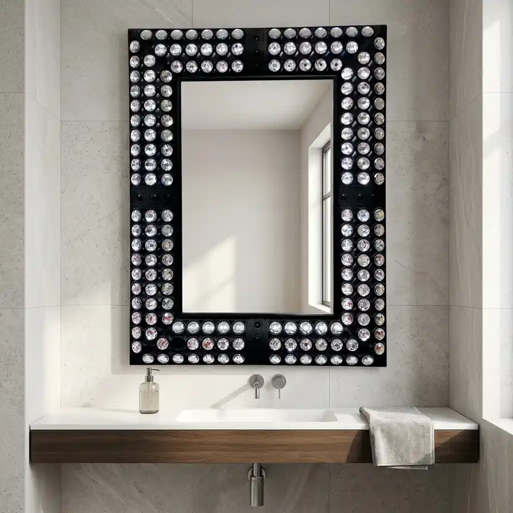 Mirror Stone Black