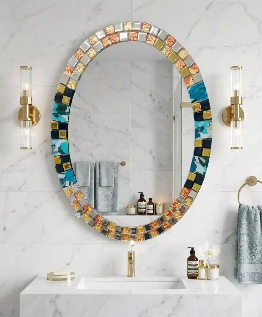 Mirror Round Luxury