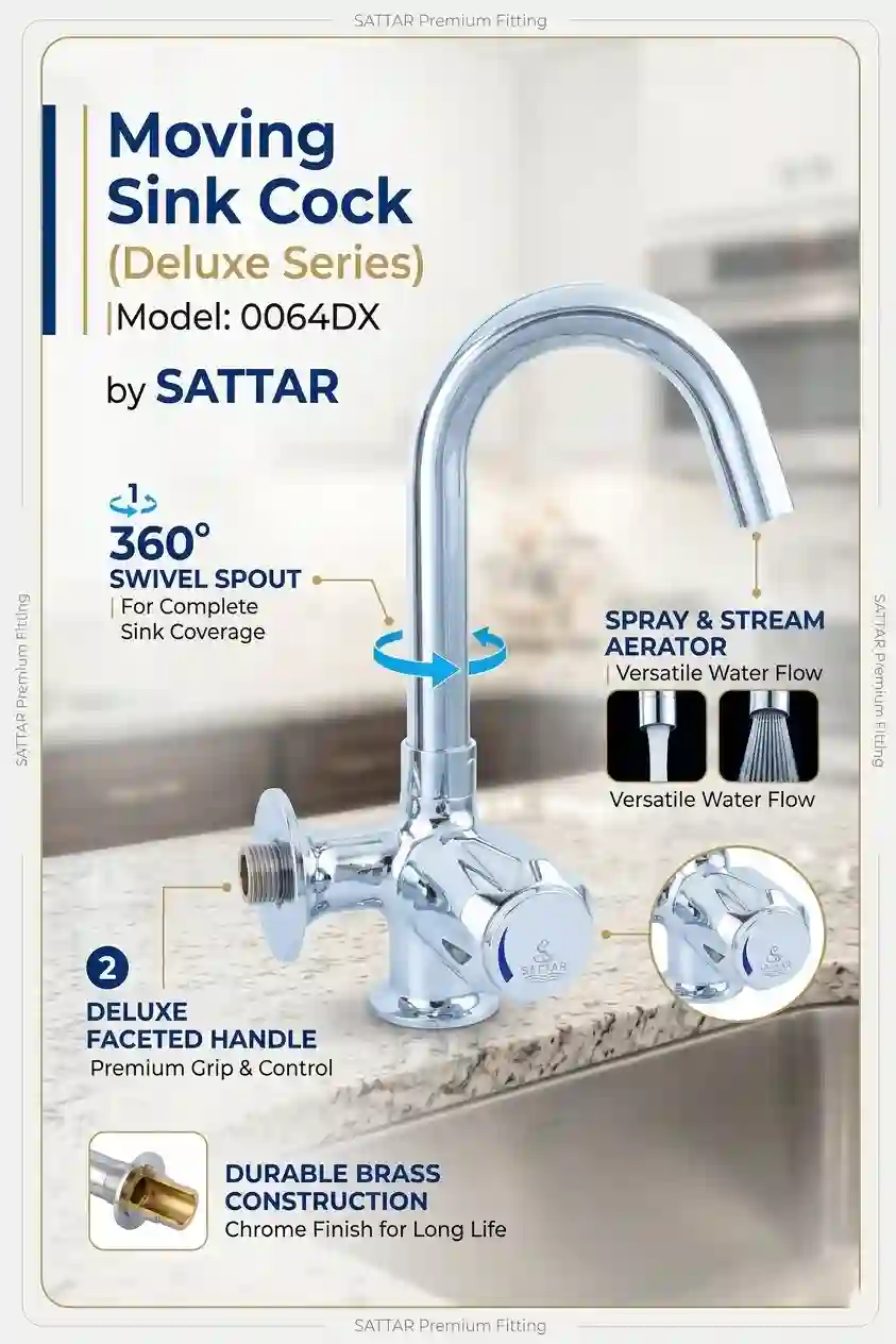 Moving Sink Cock (Deluxe Series)0064DX
