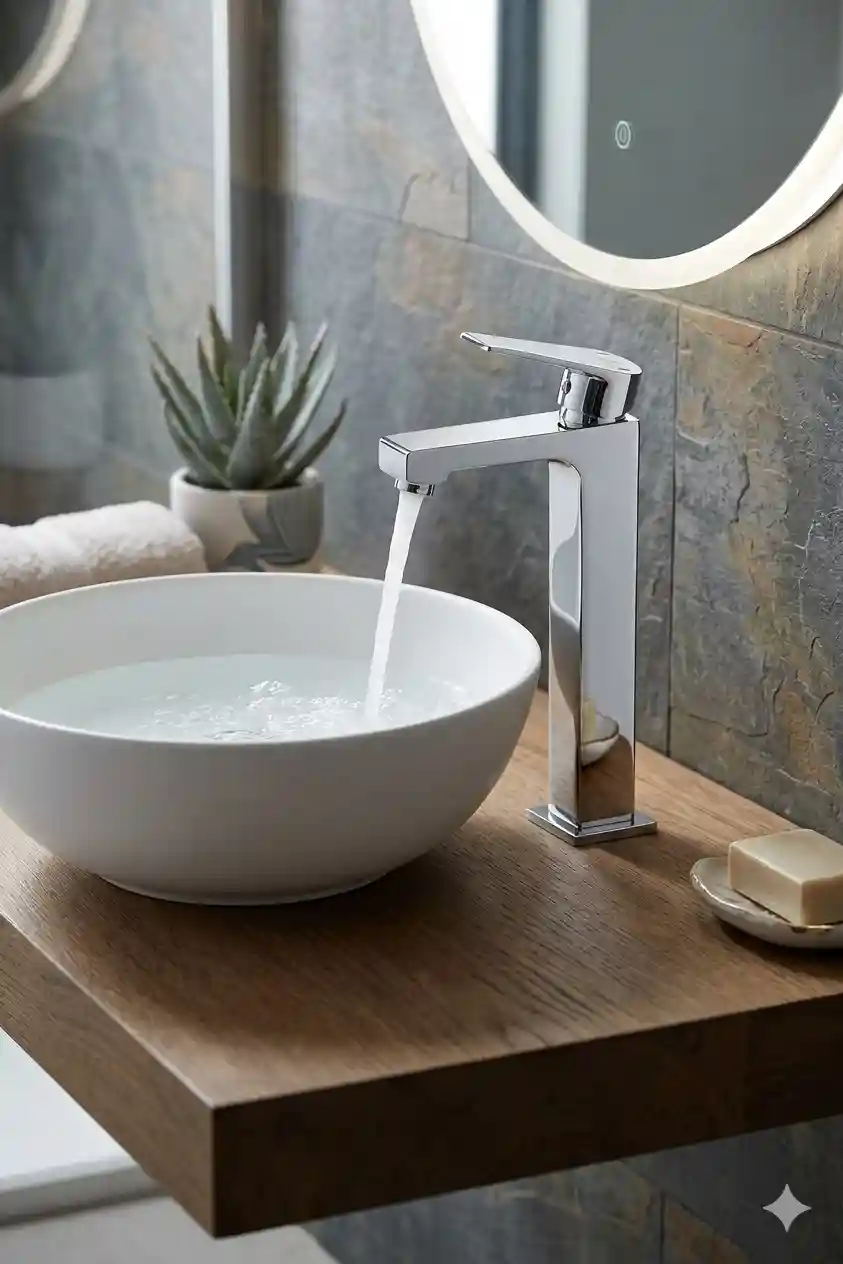 Single Lever Basin Mixer 10" (Lever Series)
