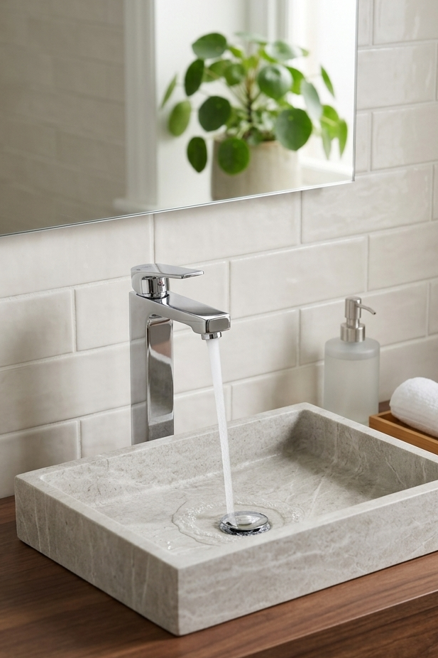 Single Lever Basin Mixer 6" (Lever Series)