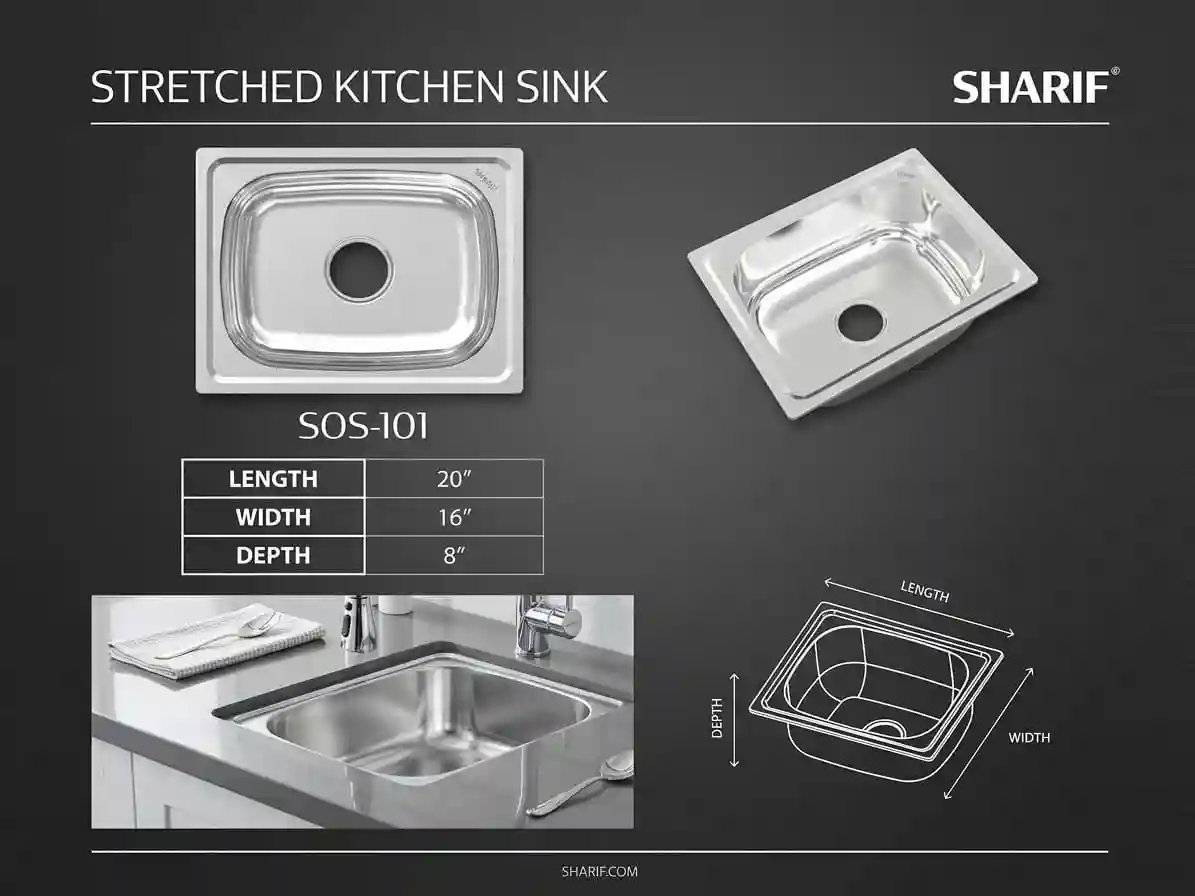 Sharif Stretched Sink - SOS-101