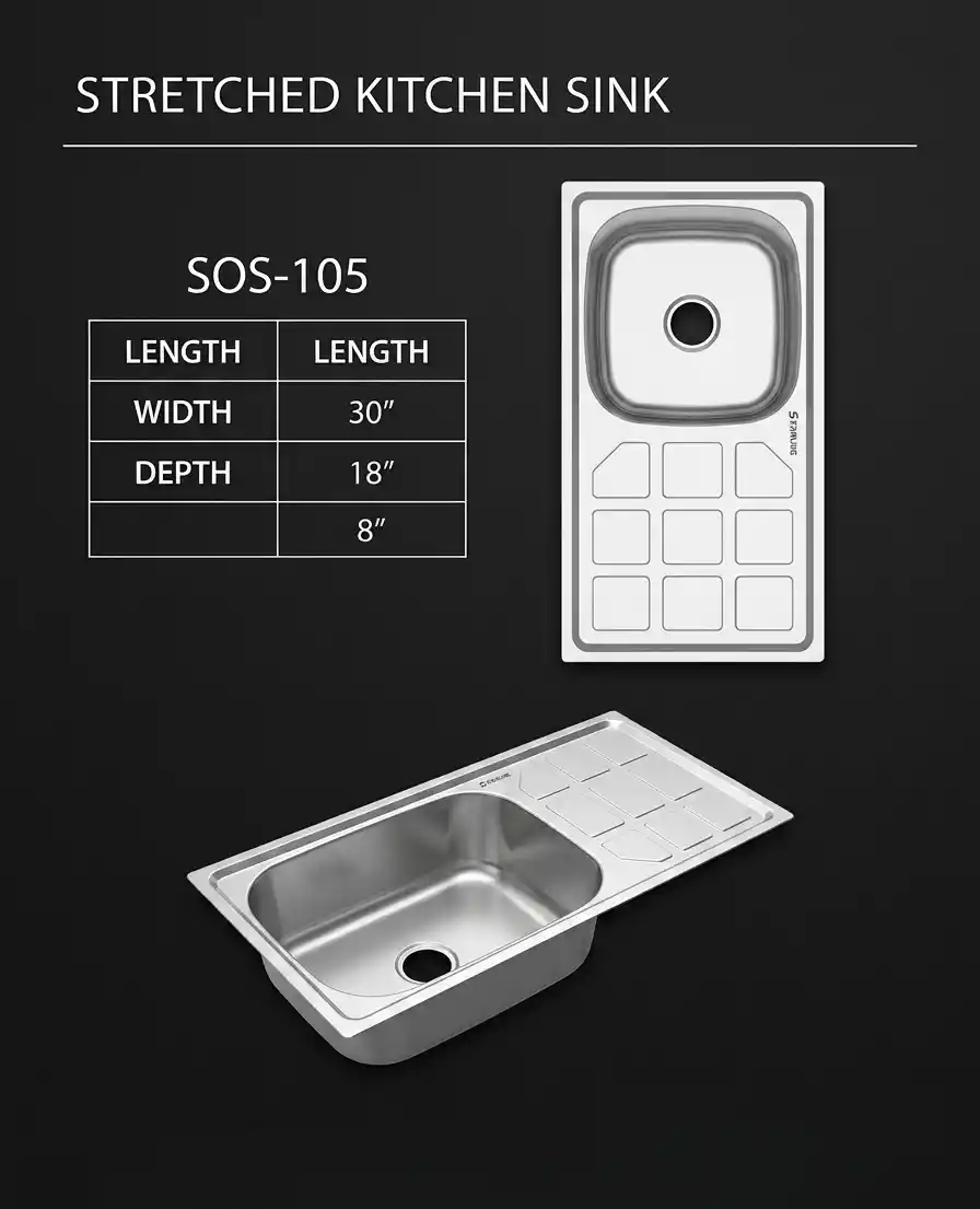 Sharif Stretched Sink - SOS-105