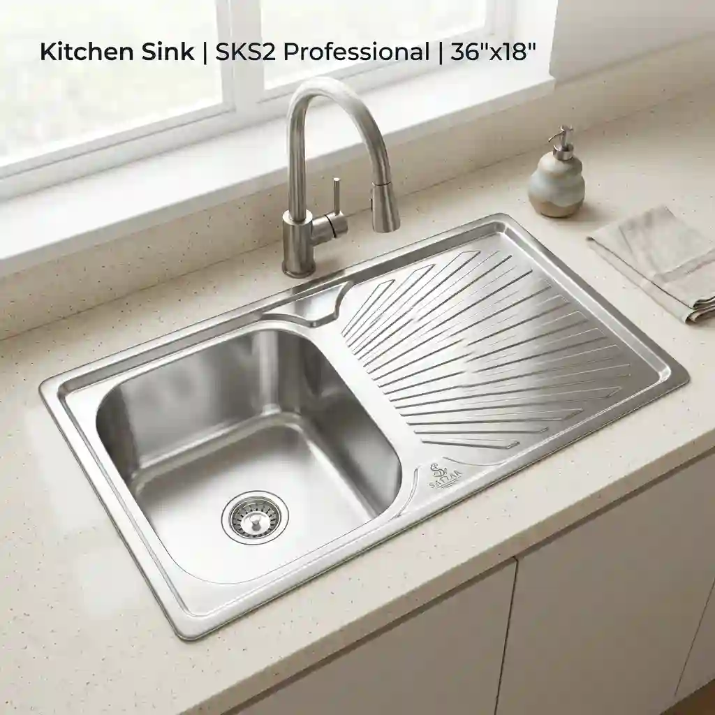 Sattar Kitchen Sink 36"x18"