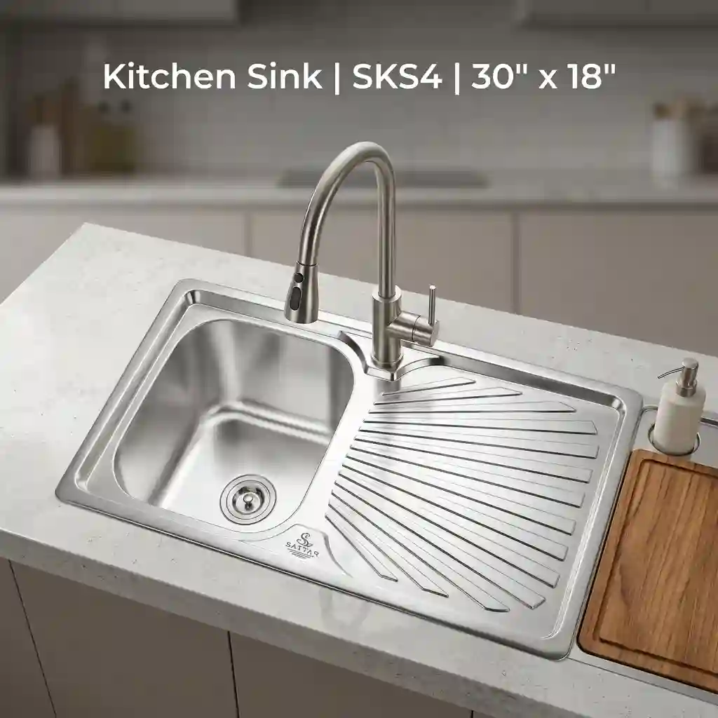 Sattar Kitchen Sink 30"x18"