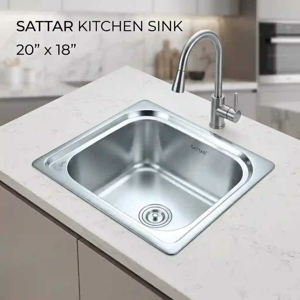 Sattar Kitchen Sink 20"x18"