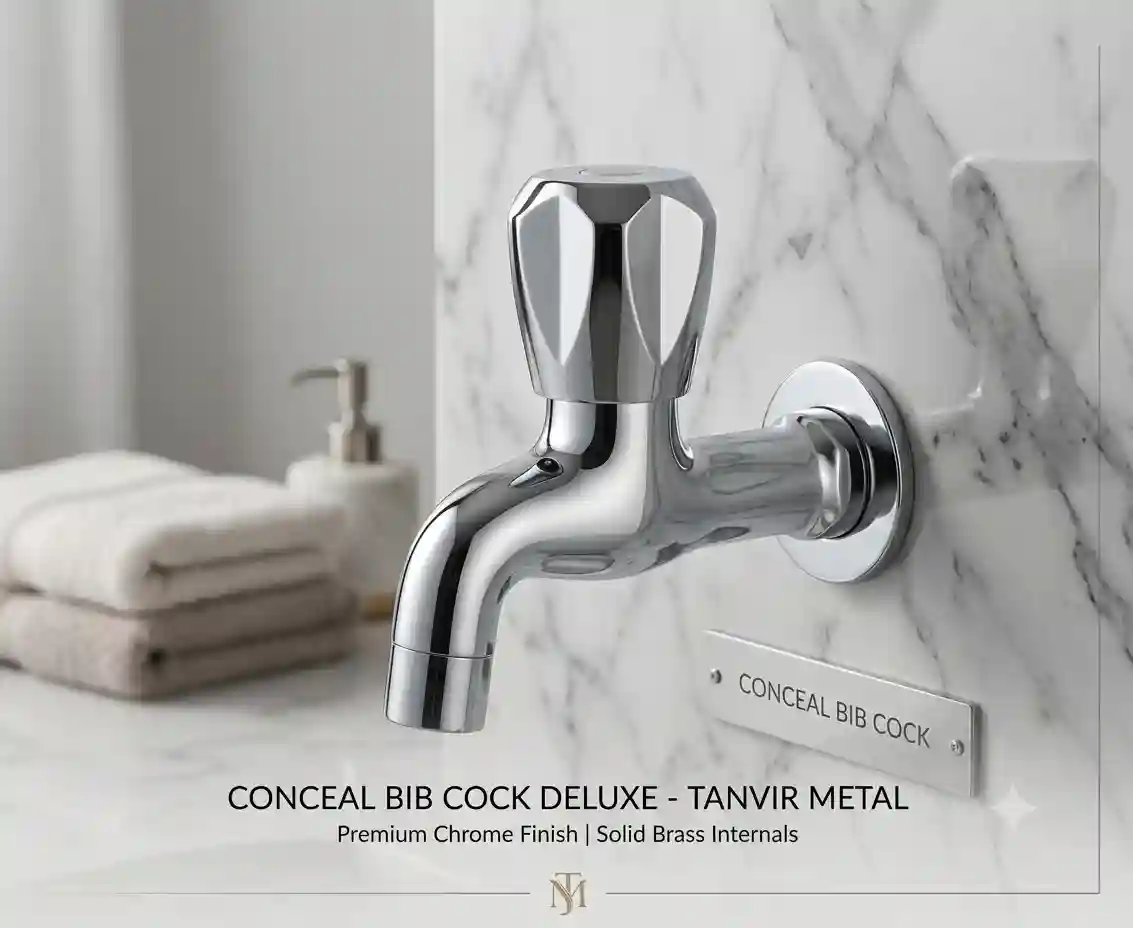 Conceal Bib Cock Deluxe Tanvir Metal
