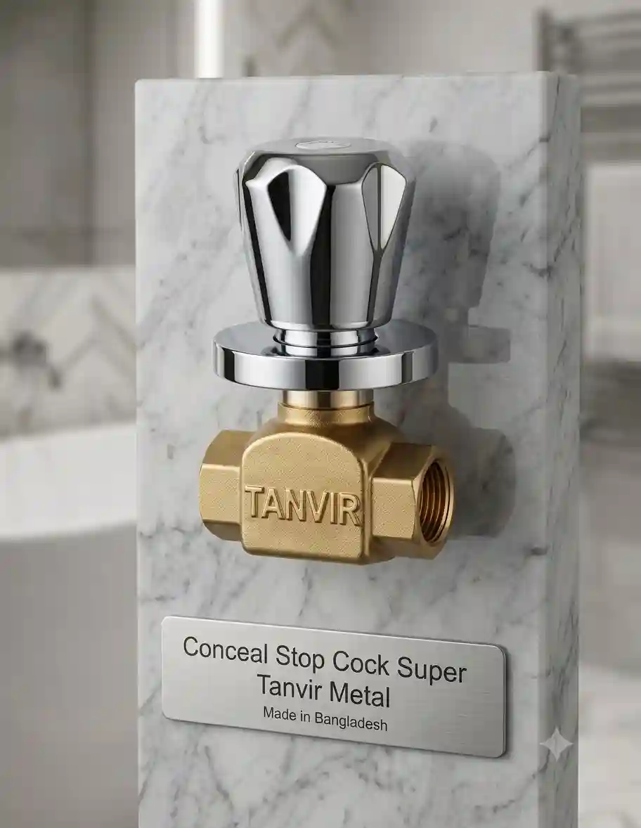 Conceal Stop Cock Super Tanvir Metal