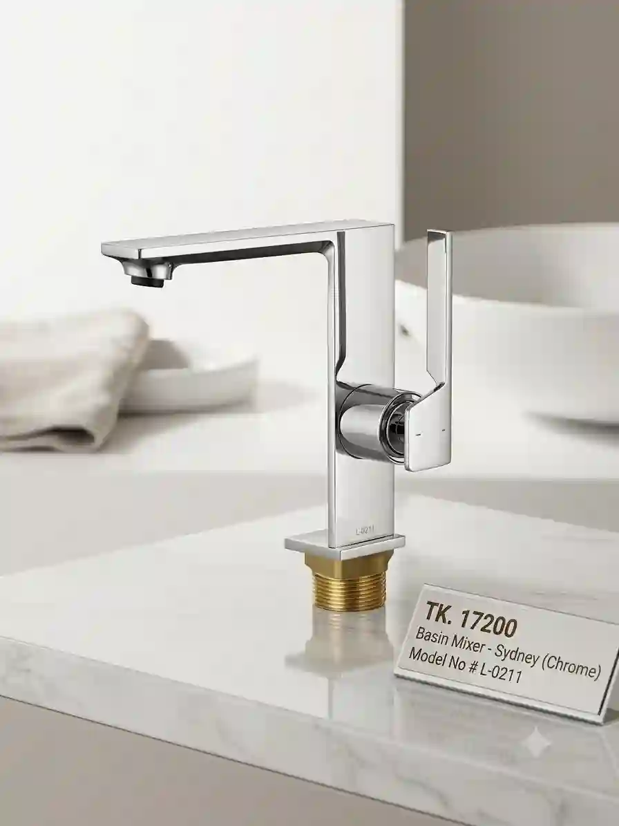 Basin Mixer - Sydney (Chrome) L-0211