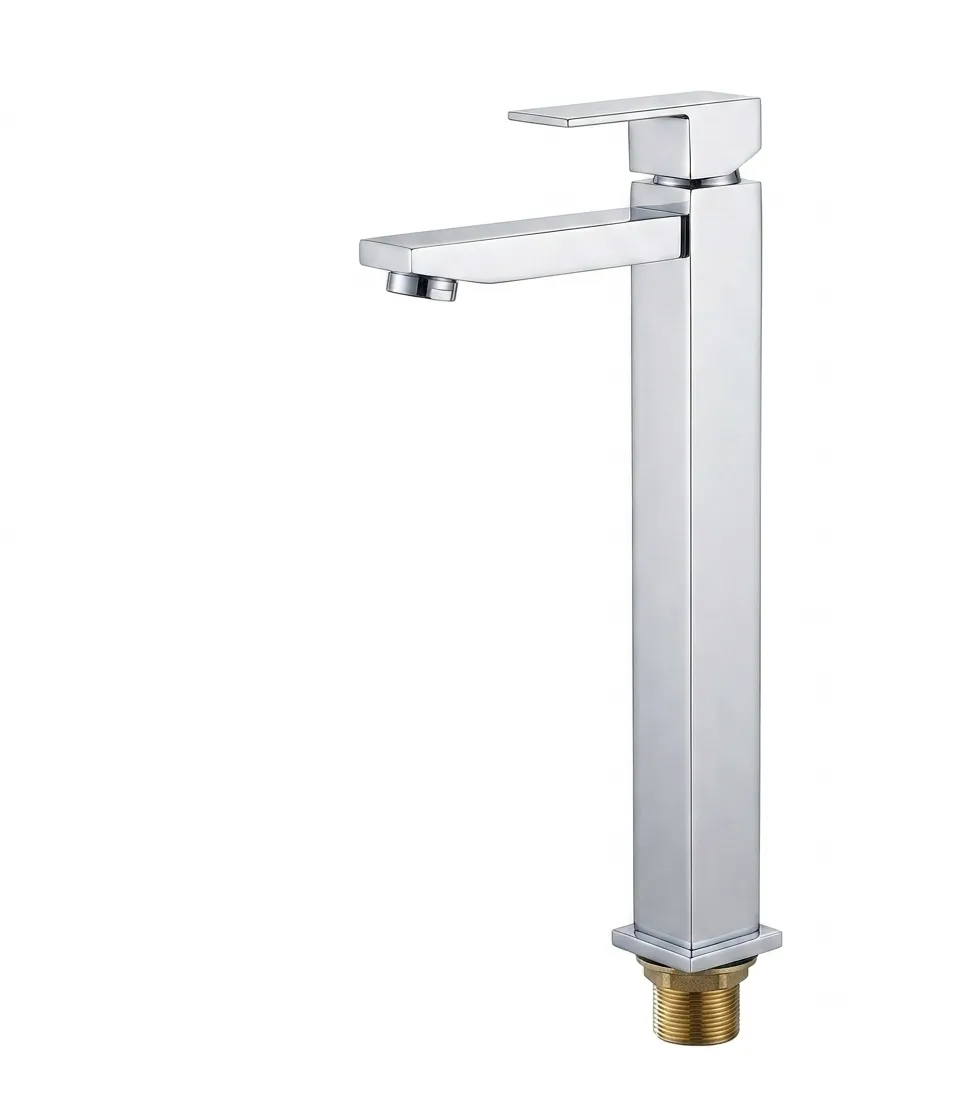 Square Basin Piller Tap (Long) LTM-0017
