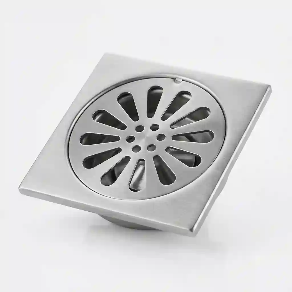 5'' Floor Drain Square F-0111