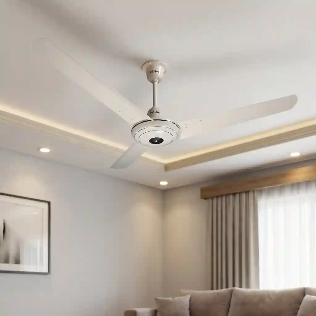 VISION Super Ceiling Fan Ivory 56"