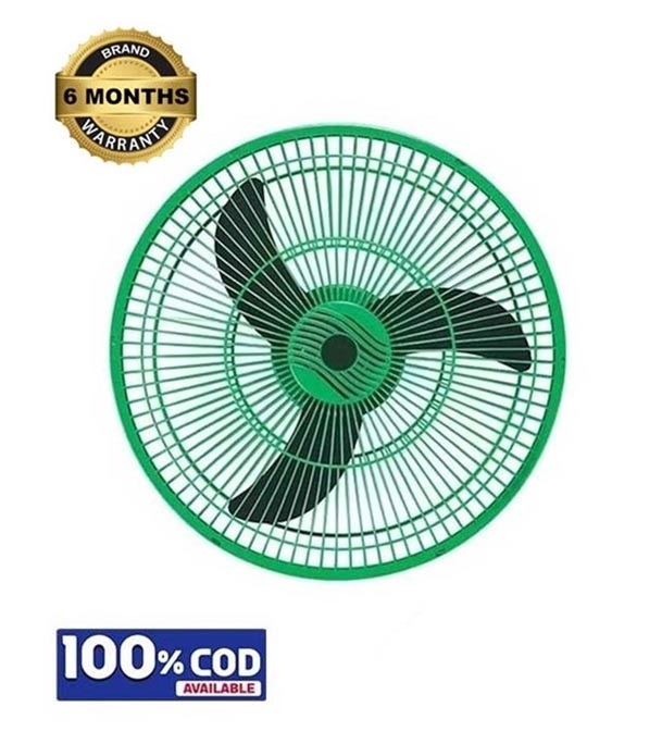 CLICK Metal Net Closet Fan Green
