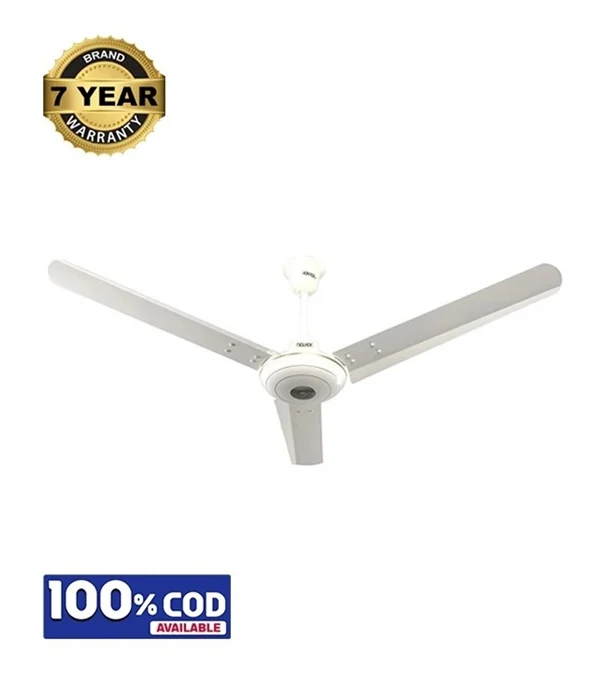CLICK Crown Ceiling Fan 48'' Ivory