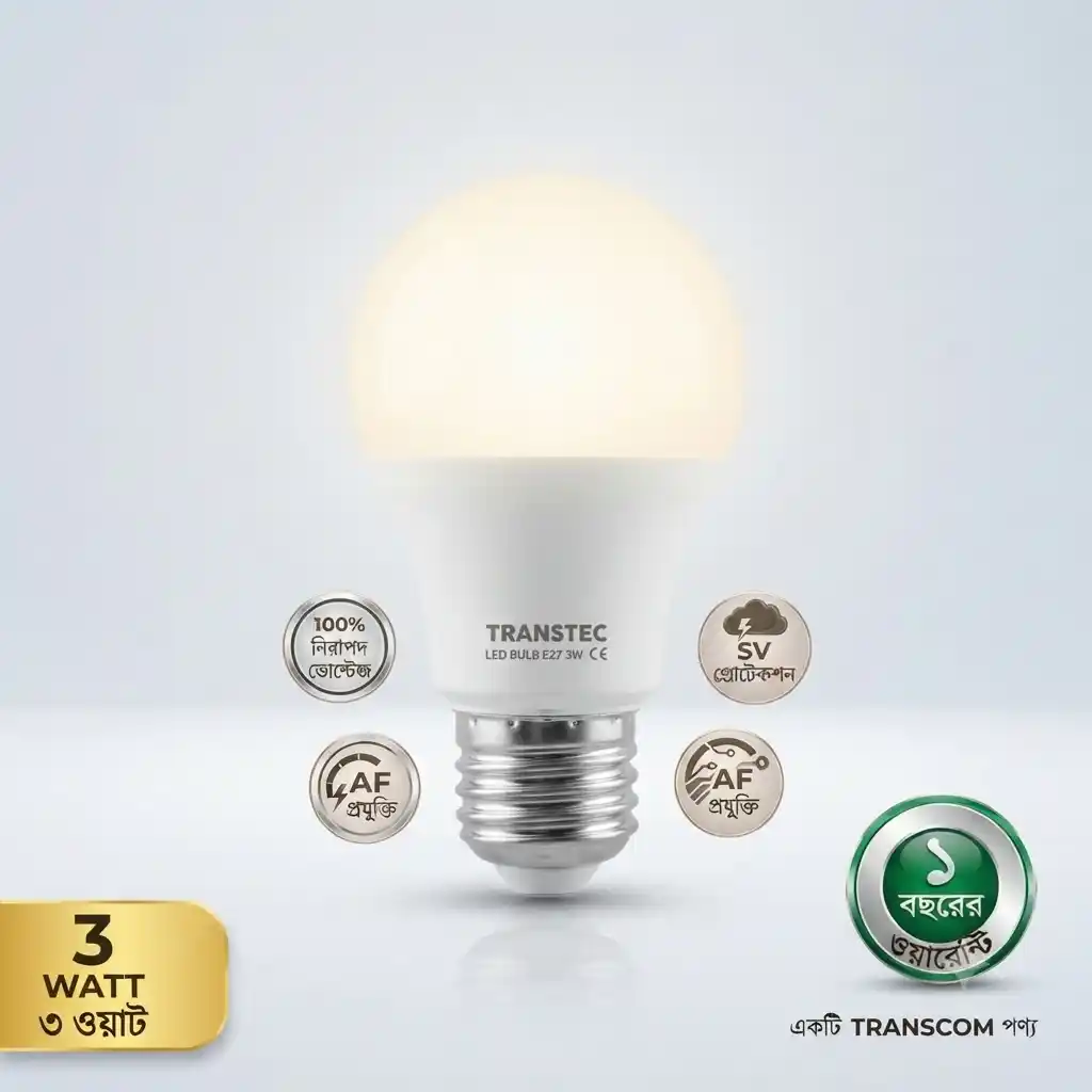 TRANSTEC Bright LED Light 3 Watt