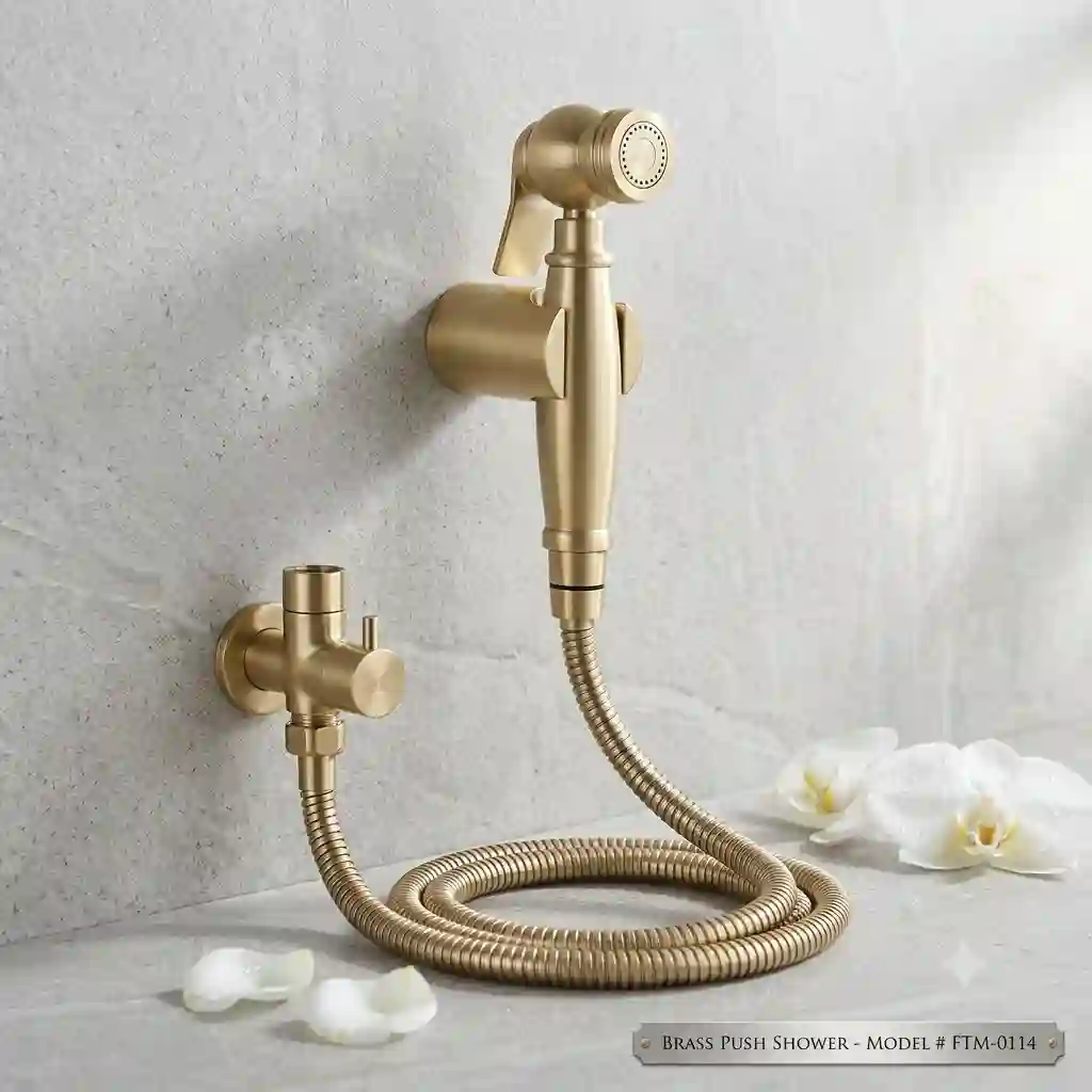 Tanvir Press Shower (Brass)