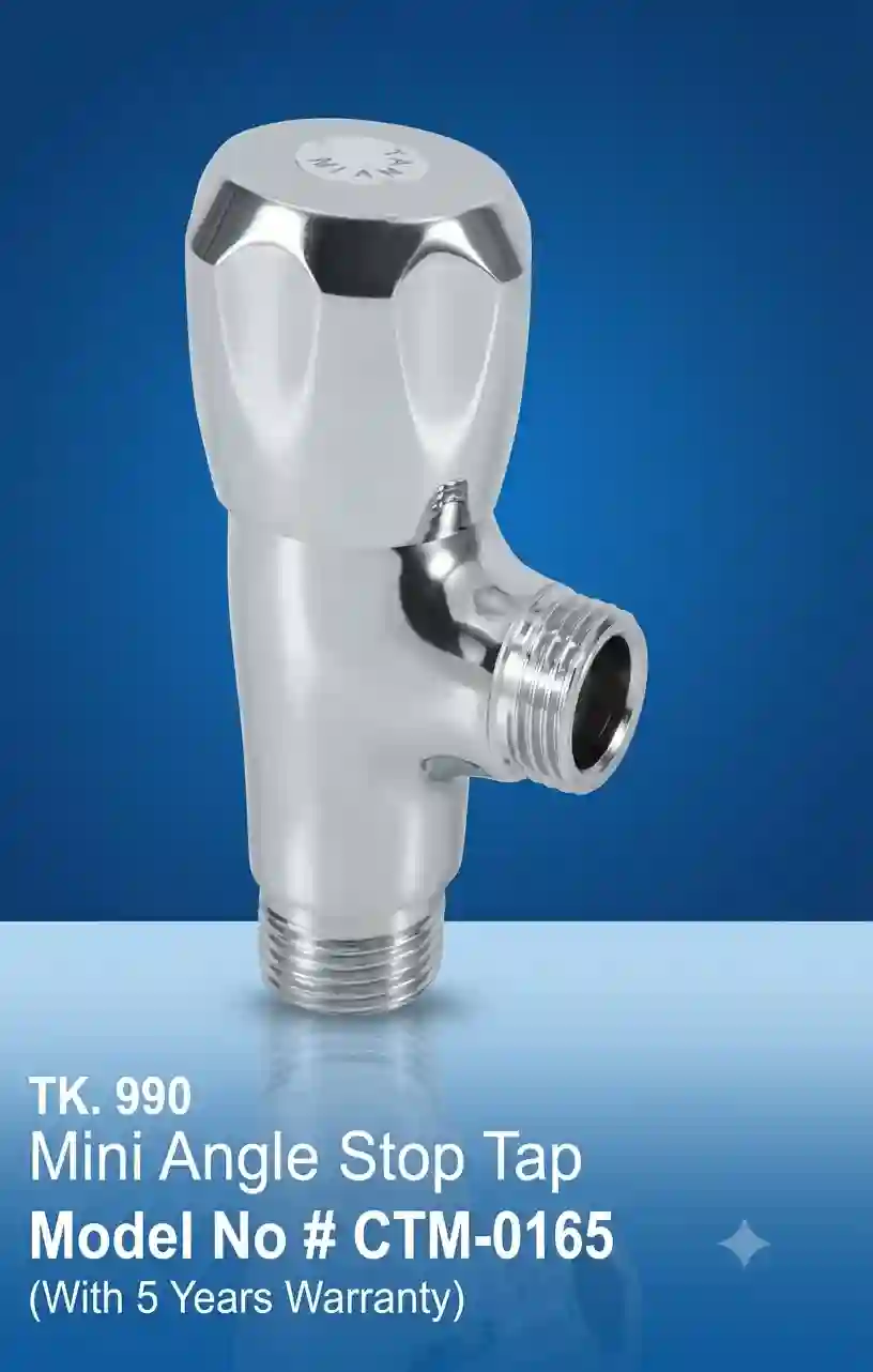 Mini Angle Stop Tap CTM-0165