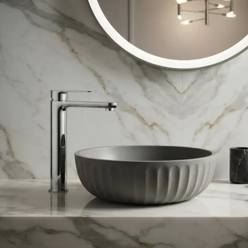 Basin Pillar Cock Single Lever Premium Height 12" M: 051А