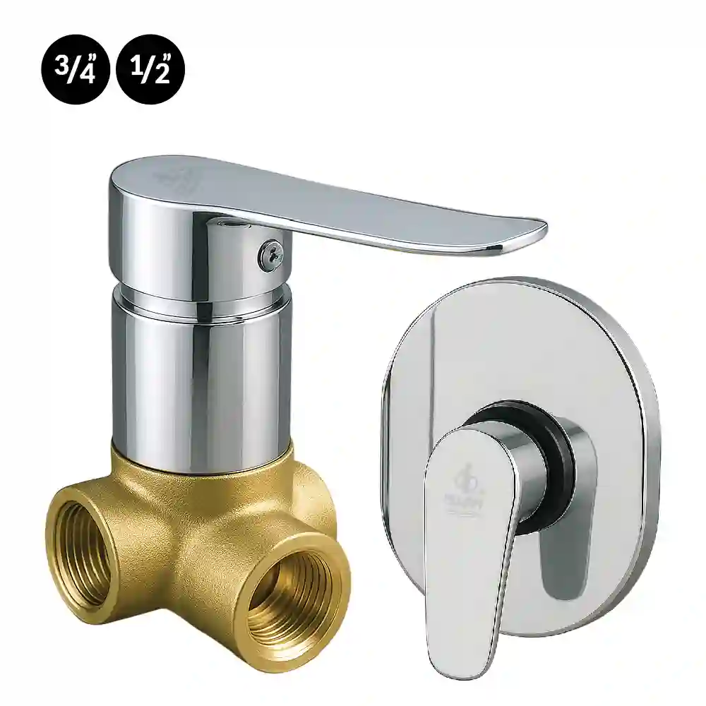 3/4" , 1/2" Conceal Shower Mixer 3 Line (Lever) M:133A