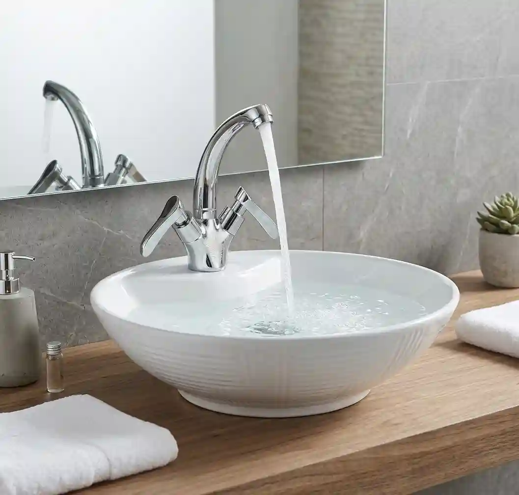 Basin Mixer Gold (Lever) M180A