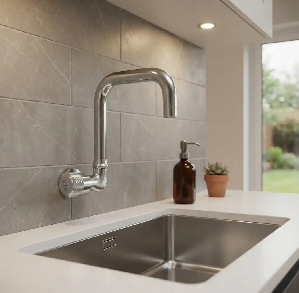 Moving Sink Cock Semi Square M011CSM Islam Metal