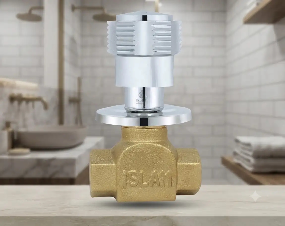 3/4" Conceal Stop Cock Gold M024CSM Islam Metal