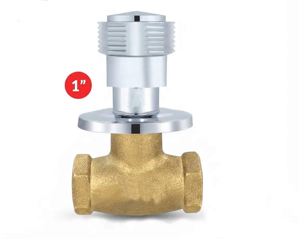 1" Conceal Stop Cock Round Body M025CSM1