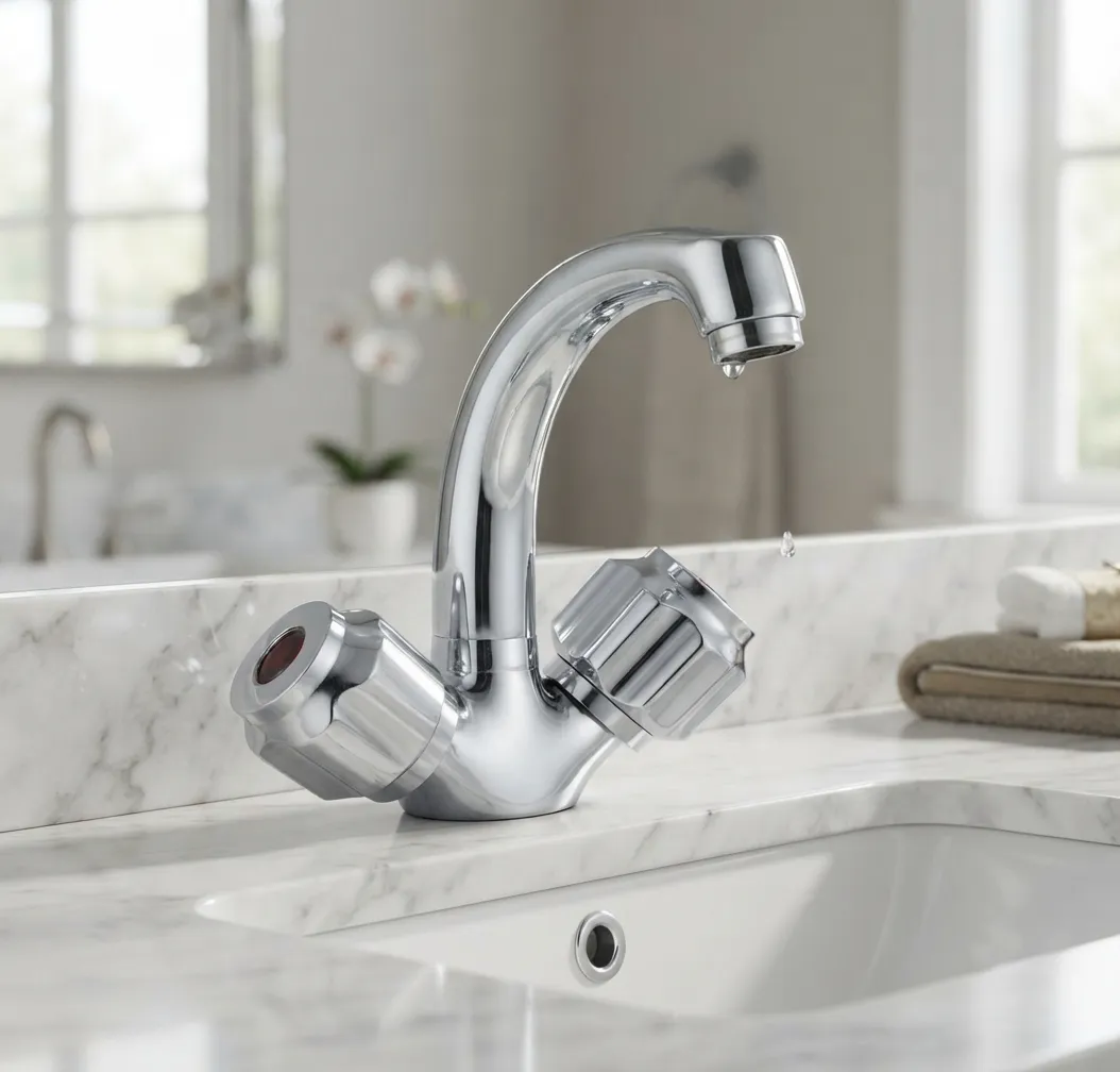 Moving Basin Mixer Gold M006A Islam Metal