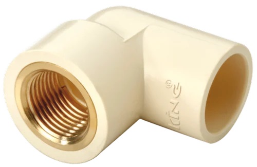 0.5/0.75 Inch Elbow Female Brass Cpvc