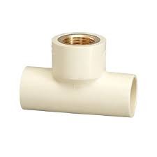 0.5/0.75 Inch Tee Female Brass Cpvc