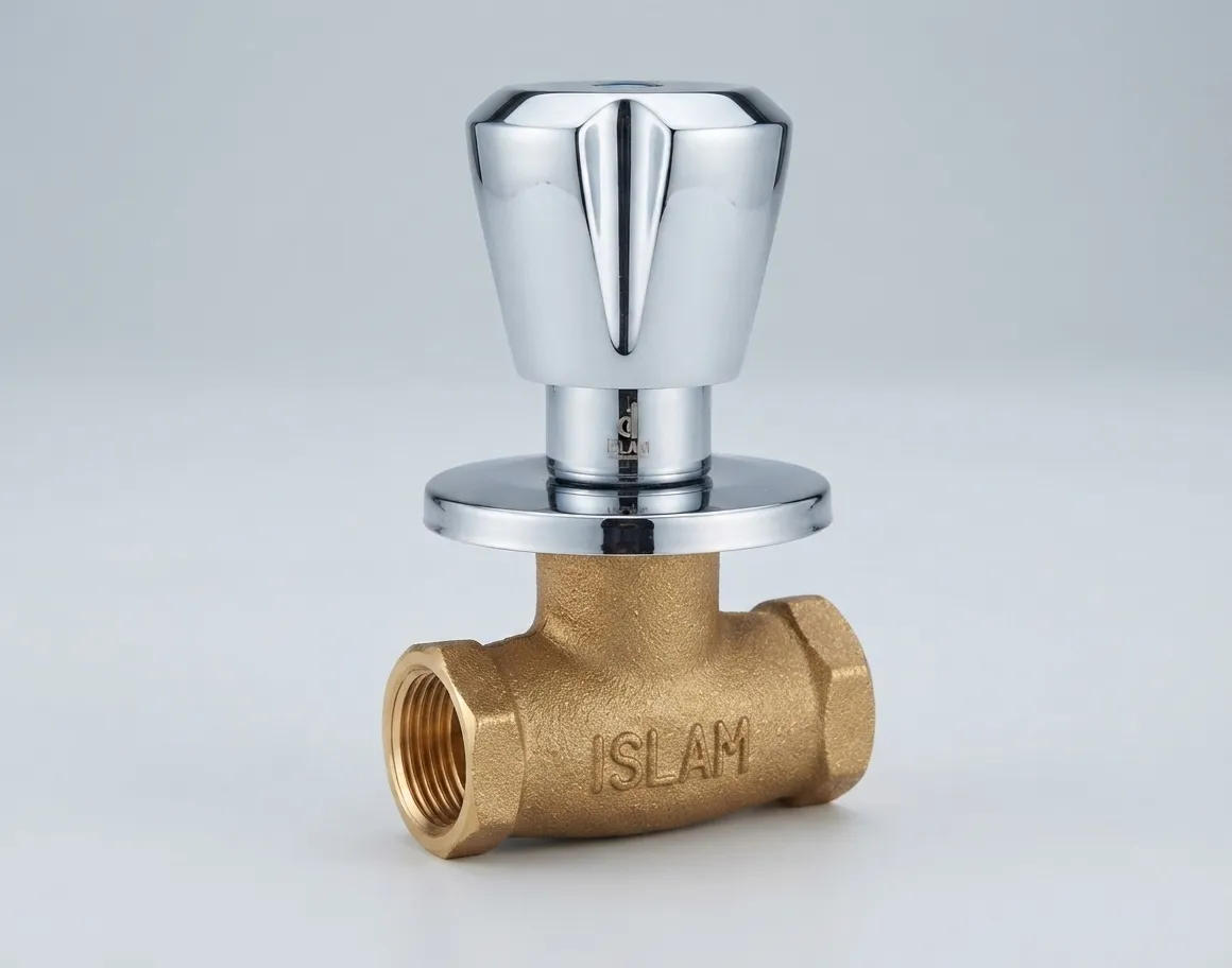 3/4" Conceal Stop Cock Round Body (M085B)
