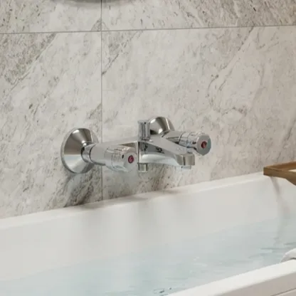 Bath Tub Mixer Push Button (M127С) Islam Metal