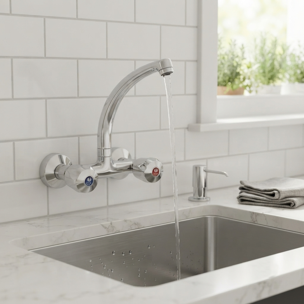 Moving Sink Mixer Gold (M:003D)