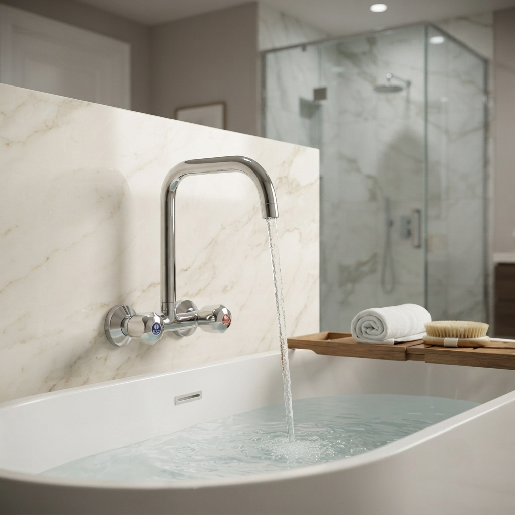 Moving Sink Mixer ( Semi Square) M:004D1