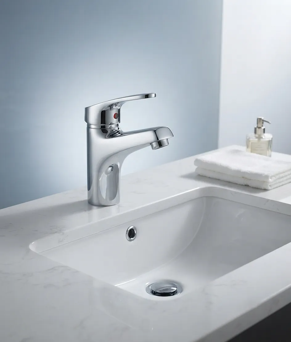 Basin Mixer Medium (Hot And Cold) Astra (123 OV 3133)