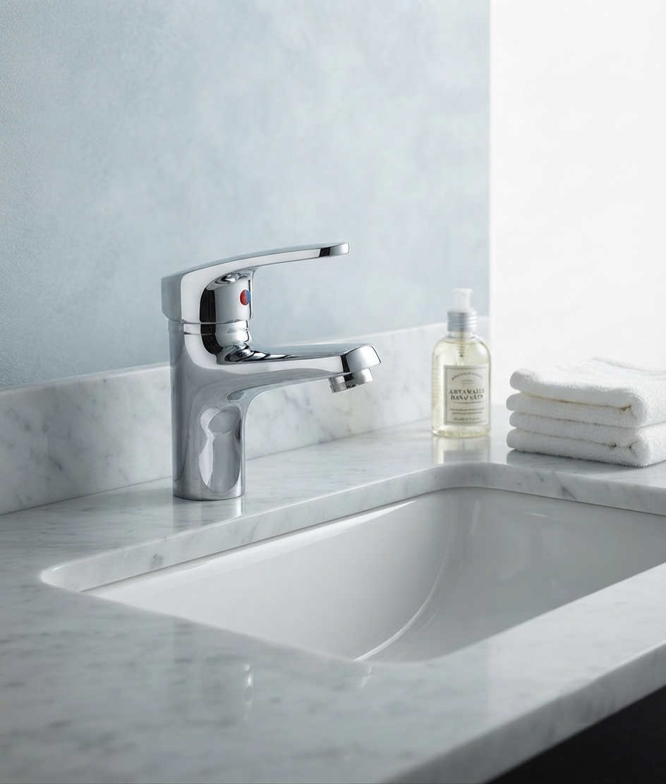 Basin Mixer Small (Hot And Cold) Oval Astra (112 OV 3130)
