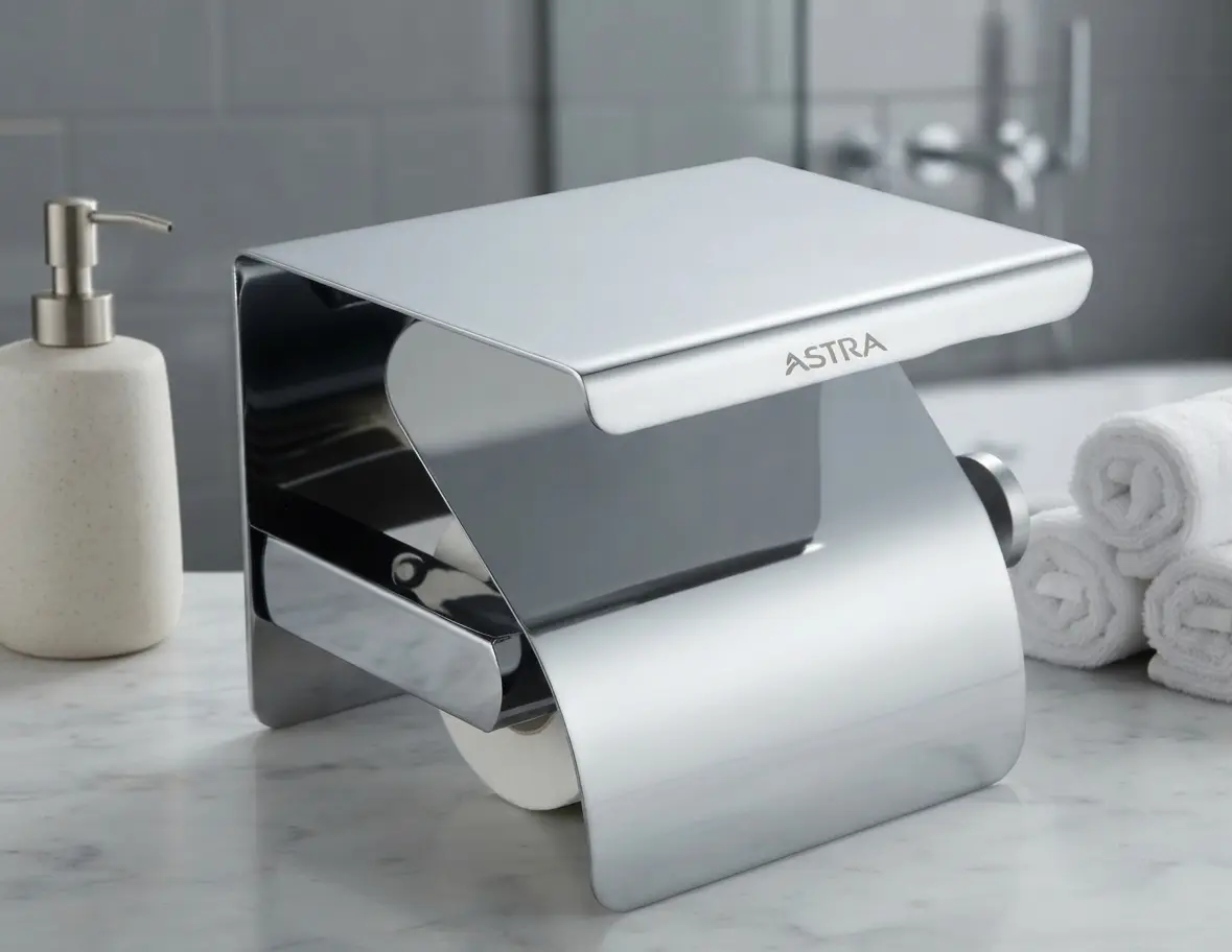Toilet Tissu Holder Covered SS Astra 172 TP 7175
