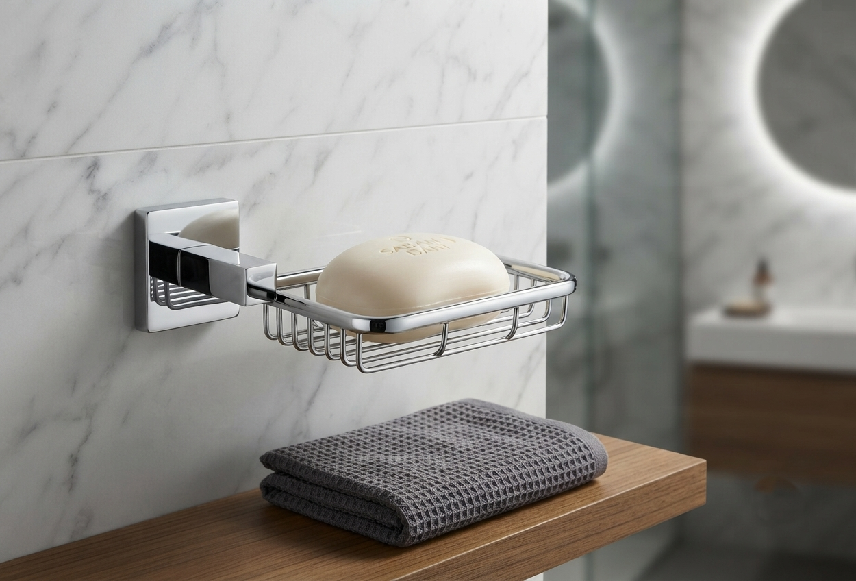 Soap Case (Net Silver-Side Handle) Astra SC7194