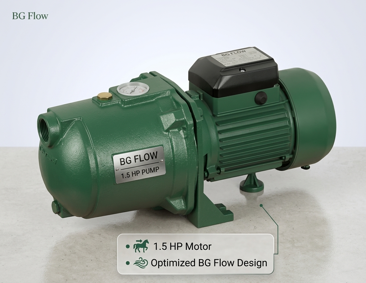 1.5 Hp Pump BG Flow