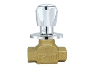 3/4" Conceal Stop Cock Gold M024SM Islam Metal